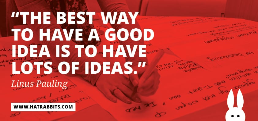 quote Linus Pauling - good idea